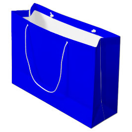 Blauwe grote tas large cadeautasje