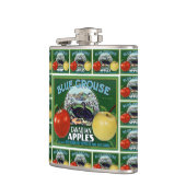 Blauwe Grouse Canadese appels Heupfles (Links)