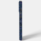 Blauwe Gypsy Design Mobiele Telefoon Case (Achterkant / Links)