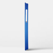 Blauwe haai silhouet Case-Mate iPhone hoes (Achterkant / Links)