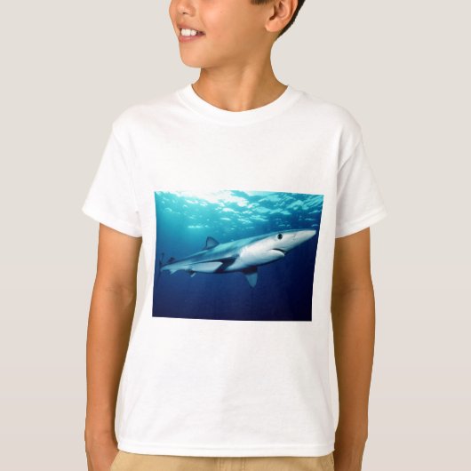Blauwe Haai T-shirt (Voorkant)