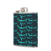 Blauwe haaien heupfles (Links)