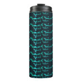 Blauwe haaien thermosbeker (Voorkant)