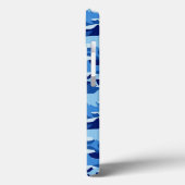 Blauwe Haaienpatroon Case-Mate iPhone Case (Achterkant / Links)