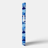 Blauwe Haaienpatroon Case-Mate iPhone Case (Achterkant / Rechts)