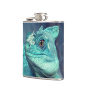 Blauwe hagedis heupfles (Links)