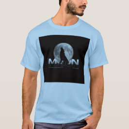 Blauwe half mouw t-shirt