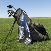 Blauwe handdoek (Groen)