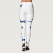 Blauwe handen uit Leggings (Achterkant)