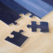Blauwe Hanukakaarsen Waterverf Legpuzzel (Zijkant)