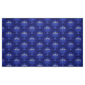 Blauwe Happy Hanukkah stof (Fat Quarter)