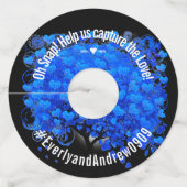 Blauwe hardeboom Bindwijn Label (Achterkant)