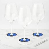 Blauwe hardeboom Bindwijn Label (Set)