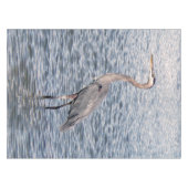 Blauwe haron tafeldoek tafelkleed (Voorkant (Horizontaal))