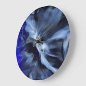 Blauwe hars printklok grote klok (Hoek)