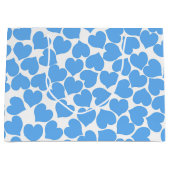 Blauwe Harten Groot Cadeauzakje (Voorkant)