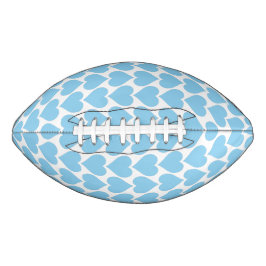 Blauwe harten patroon, Romantisch, Liefde American Football