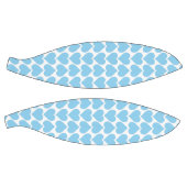 Blauwe harten patroon, Romantisch, Liefde Basketbal (Panelen)