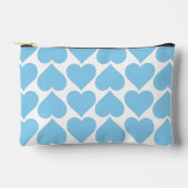 Blauwe Harten Patroon, Romantisch, Liefde Etui (Voorkant)