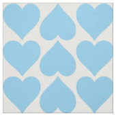Blauwe Harten Patroon, Romantisch, Liefde Stof (Swatch)