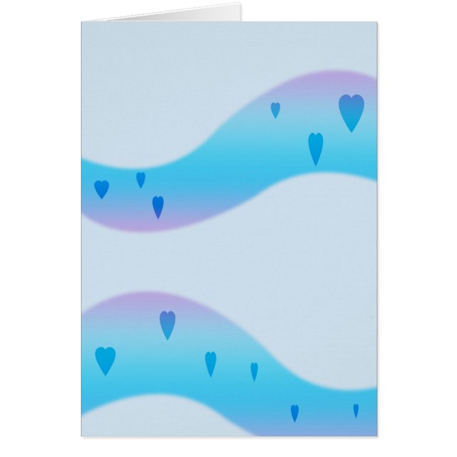 Blauwe harten (portret) (Voorkant)