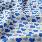 Blauwe Harten Stof