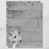 Blauwe hartenboom - Aangepast (Voorkant / Achterkant)