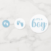 Blauwe hartenvoeten Het is een paddestoel Confetti (Voorkanten)