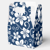 BLAUWE HAWAI (MARINEBLAUW) BEDANKDOOSJES (Geopend)