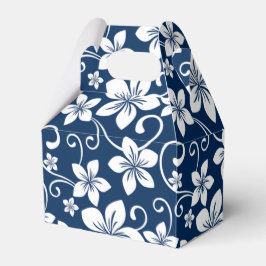 BLAUWE HAWAI (MARINEBLAUW) BEDANKDOOSJES