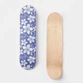 BLAUWE HAWAI (PERIWINKEL) PERSOONLIJK SKATEBOARD (Voorkant)