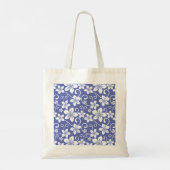 BLAUWE HAWAI (PERIWINKEL) TOTE BAG (Achterkant)