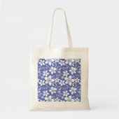 BLAUWE HAWAI (PERIWINKEL) TOTE BAG (Voorkant)