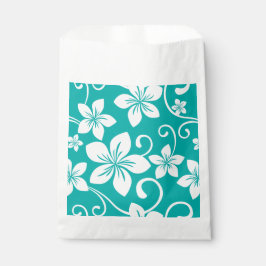 BLAUWE HAWAI (TEAL) BEDANKZAKJE