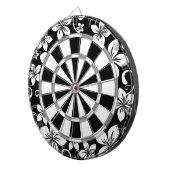 BLAUWE HAWAÏ (ZWART) DARTBORD (Voorkant Rechts)
