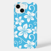 BLAUWE HAWAII (BLAUW) Case-Mate iPhone CASE (Achterkant)