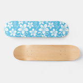 BLAUWE HAWAII (BLAUW) PERSOONLIJK SKATEBOARD (Horizontaal)