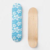 BLAUWE HAWAII (BLAUW) PERSOONLIJK SKATEBOARD (Voorkant)
