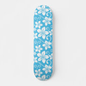 BLAUWE HAWAII (BLAUW) PERSOONLIJK SKATEBOARD (Voorkant)