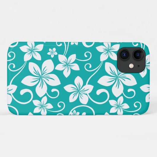 BLAUWE HAWAII (BLAUWGROEN) Case-Mate iPhone CASE (Achterkant (horizontaal))