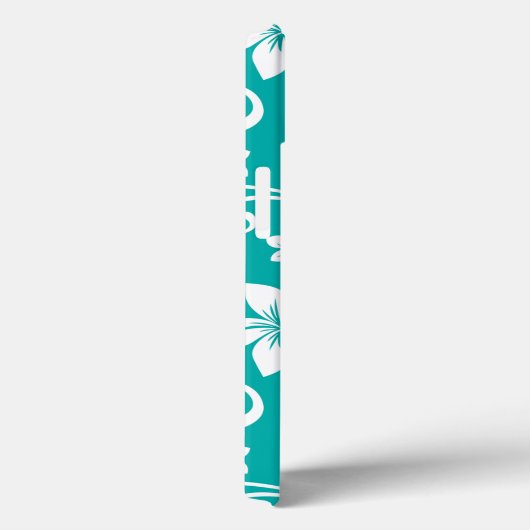 BLAUWE HAWAII (BLAUWGROEN) Case-Mate iPhone CASE (Achterkant / Rechts)