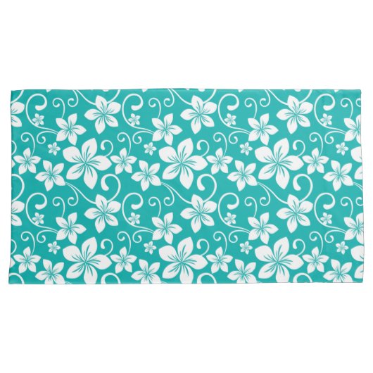 BLAUWE HAWAII (BLAUWGROEN) KUSSENSLOOP (Voorkant-Rechts)