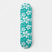 BLAUWE HAWAII (BLAUWGROEN) PERSOONLIJK SKATEBOARD (Voorkant)