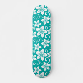 BLAUWE HAWAII (BLAUWGROEN) PERSOONLIJK SKATEBOARD
