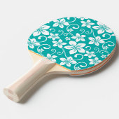 BLAUWE HAWAII (BLAUWGROEN) TAFELTENNISBATJE (Voorkant Gekanteld)