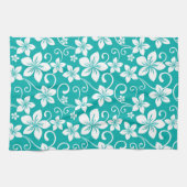BLAUWE HAWAII (BLAUWGROEN) THEEDOEK (Horizontaal)