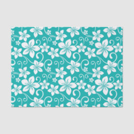 BLAUWE HAWAII (BLAUWGROEN) TISSUEPAPIER