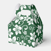 BLAUWE HAWAII (BOSGROENEN) BEDANKDOOSJES (Achterkant)