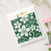 BLAUWE HAWAII (BOSGROENEN) BEDANKZAKJE (Gezegeld)