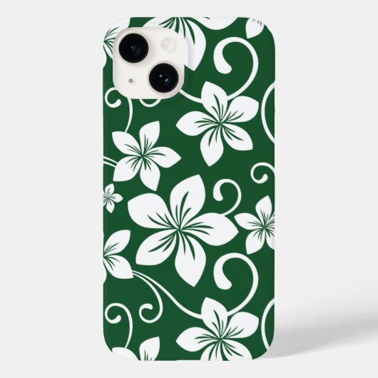BLAUWE HAWAII (BOSGROENEN) Case-Mate iPhone CASE (Achterkant)